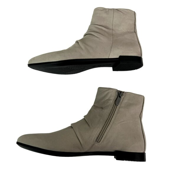 🟣🟣🟣 Ecco Size 36 EU 5-5.5 US Pointed Toe Ankle Boots - Picture 6 of 10